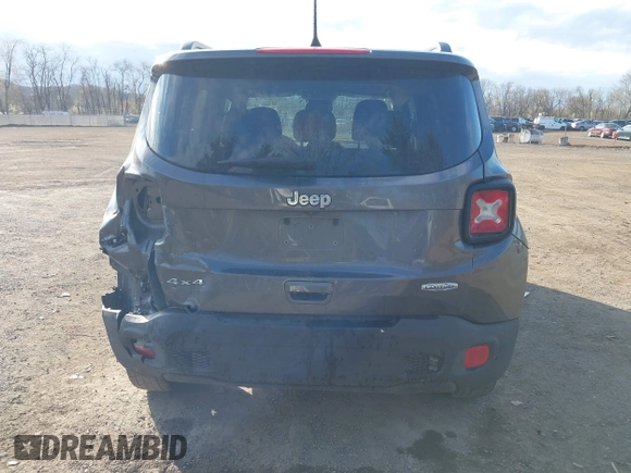 2018 Jeep Renegade Latitude with VIN ZACCJBBB8JPH51136, listed as a IAAI auction lot 42027011 with 65,252 mi miles and . Bid and sale history available at carsss.com. Image 16.