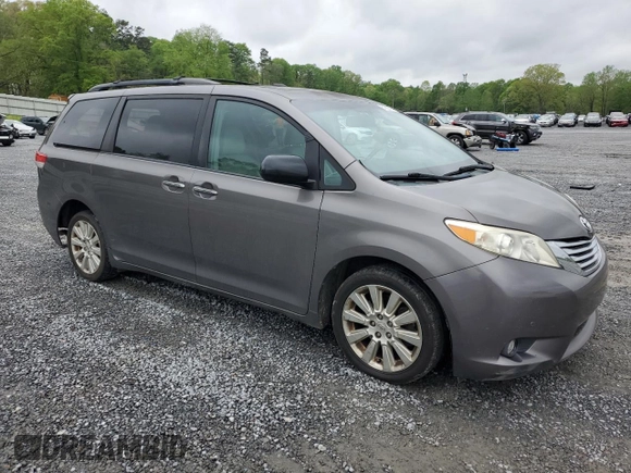 2011 Toyota Sienna XLE AAS with VIN 5TDYK3DC9BS048275, listed as a Copart auction lot 51828755 with 290,413 mi miles and Salvage Title. Bid and sale history available at DreamBid. Image 4.