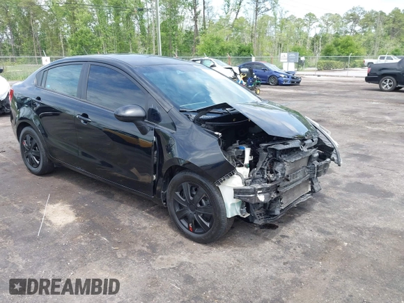 2014 Kia Rio LX with VIN KNADM4A33E6335499, listed as a IAAI auction lot 42123085 with 148,146 mi miles and . Bid and sale history available at DreamBid. Image 1.