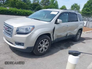 2014 GMC Acadia SLT z VIN 1GKKRRKD0EJ194862, wystawiony jako IAAI lot #42145057 z przebiegiem 164 998 mil mil oraz . Historia ofert i sprzedaży dostępna na DreamBid. Obrazek 2.
