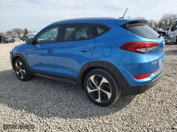 2016 Hyundai Tucson Eco with VIN KM8J3CA27GU073104, listed as a Copart auction lot 49794755 with 84,791 mi miles and Salvage Title. Bid and sale history available at carsss.com. Image 2.
