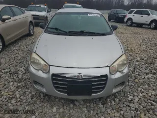 2004 Chrysler Sebring LX with VIN 1C3EL46X94N165017, listed as a Copart auction lot 81813454 with 63,707 mi miles and Clean Title. Bid and sale history available at carsss.com. Image 5.