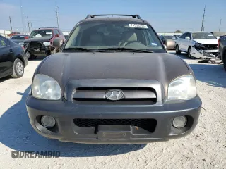 2006 Hyundai Santa Fe GLS with VIN KM8SC13E76U046922, listed as a Copart auction lot 74558354 with 124,919 mi miles and Clean Title. Bid and sale history available at carsss.com. Image 5.