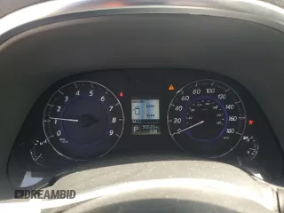 2015 Infiniti QX70 with VIN JN8CS1MU1FM380501, listed as a Copart auction lot 58406725 with 90,028 mi miles and Salvage title. Bid and sale history available at DreamBid. Image 9.