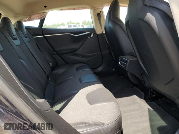 2013 Tesla Model S with VIN 5YJSA1AC9DFP10400, listed as a Copart auction lot 64096555 with 165,166 mi miles and Salvage title. Bid and sale history available at DreamBid. Image 10.