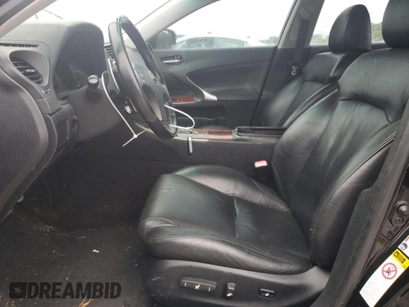 2007 Lexus IS 250 z VIN JTHBK262072029227, wystawiony jako Copart lot #51667495 z przebiegiem 194 727 mil mil oraz Szkoda całkowita • Salvage title. Historia ofert i sprzedaży dostępna na DreamBid. Obrazek 7.