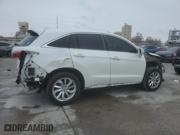 2018 Acura RDX Technology with VIN 5J8TB3H54JL006863, listed as a Copart auction lot 45676195 with Not Provided miles and Salvage Title. Bid and sale history available at DreamBid. Image 3.