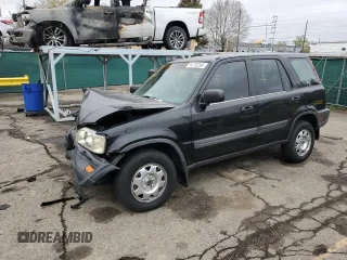 1998 Honda CR-V LX z VIN JHLRD184XWC103414, wystawiony jako Copart lot #54770395 z przebiegiem 233 166 mil mil oraz Szkoda całkowita • Salvage title. Historia ofert i sprzedaży dostępna na DreamBid. Obrazek 1.