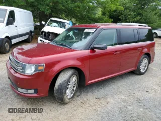2014 Ford Flex SEL z VIN 2FMHK6C89EBD30707, wystawiony jako Copart lot #57377655 z przebiegiem 125 804 mil mil oraz Czysty tytuł • Clean title. Historia ofert i sprzedaży dostępna na DreamBid. Obrazek 1.