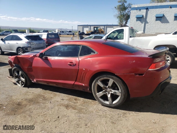 2014 Chevrolet Camaro LS with VIN 2G1FA1E3XE9187446, listed as a Copart auction lot 54452675 with 0 mi miles and Salvage Title. Bid and sale history available at carsss.com. Image 2.