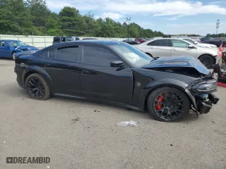 2021 Dodge Charger SRT Hellcat Redeye Widebody with VIN 2C3CDXL90MH513159, listed as a Copart auction lot 77931124 with 0 mi miles and Non Repairable. Bid and sale history available at carsss.com. Image 4.