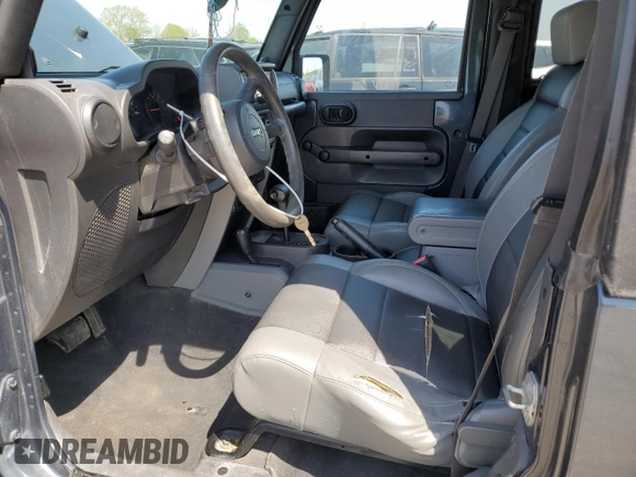 2007 Jeep Wrangler X with VIN 1J4FA24117L202063, listed as a Copart auction lot 54348275 with 124,278 mi miles and Clean title. Bid and sale history available at DreamBid. Image 7.