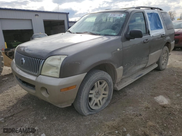 2004 Mercury Mountaineer Convenience with VIN 4M2ZU86K94ZJ48176, listed as a Copart auction lot 32561132 with 230,182 mi miles and Non Repairable. Bid and sale history available at carsss.com. Image 1.