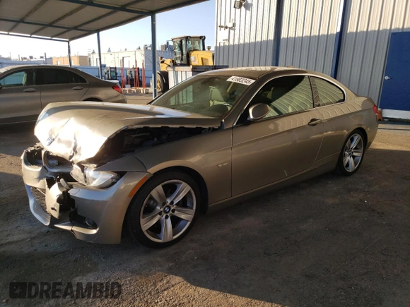 2007 BMW 3 Series 328i with VIN WBAWV13587P118126, listed as a Copart auction lot 41883245 with 93,338 mi miles and Salvage title. Bid and sale history available at DreamBid. Image 1.