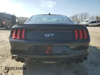 2022 Ford Mustang GT with VIN 1FA6P8CF3N5134313, listed as a Copart auction lot 45870625 with 32,835 mi miles and Salvage Title. Bid and sale history available at carsss.com. Image 6.