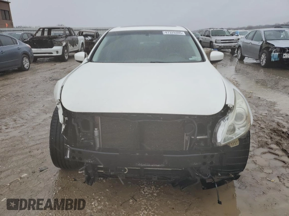 2011 Infiniti G25 x z VIN JN1DV6AR1BM650229, wystawiony jako Copart lot #47320395 z przebiegiem 167 404 mil mil oraz Szkoda całkowita • Salvage title. Historia ofert i sprzedaży dostępna na DreamBid. Obrazek 5.