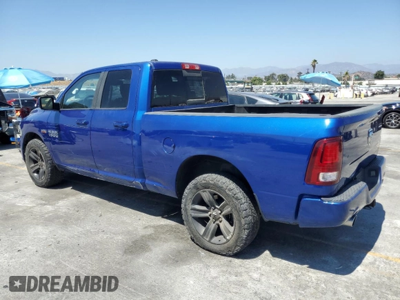 2014 Ram 1500 Sport with VIN 1C6RR7HT8ES460451, listed as a Copart auction lot 66576345 with 109,084 mi miles and Clean title. Bid and sale history available at DreamBid. Image 2.