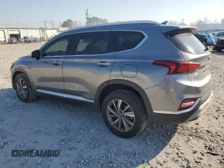 2019 Hyundai Santa Fe Limited with VIN 5NMS53AD3KH075579, listed as a Copart auction lot 46757675 with 78,551 mi miles and Salvage Title. Bid and sale history available at carsss.com. Image 2.
