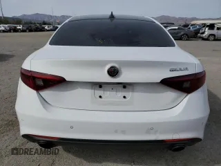 2022 Alfa Romeo Giulia with VIN ZARFAMAN2N7656343, listed as a Copart auction lot 49706275 with 63,524 mi miles and Salvage title. Bid and sale history available at DreamBid. Image 6.