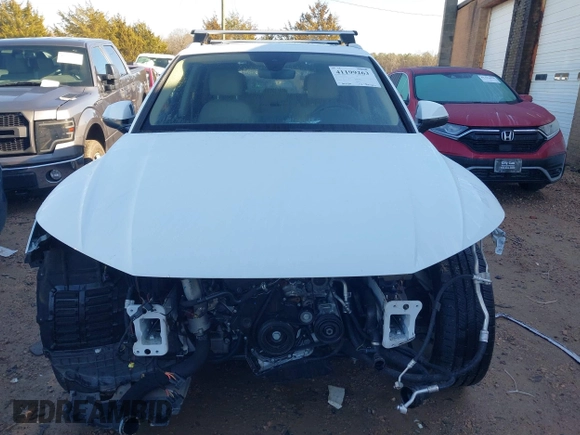 2020 Audi Q5 Premium Plus with VIN WA1BNAFY0L2014027, listed as a IAAI auction lot 41199263 with 30,430 mi miles. Bid and sale history available at carsss.com. Image 12.
