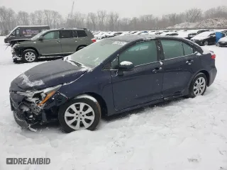 2021 Toyota Corolla LE with VIN 5YFEPMAE0MP179235, listed as a Copart auction lot 41963625 with 58,871 mi miles and Salvage Title. Bid and sale history available at carsss.com. Image 1.