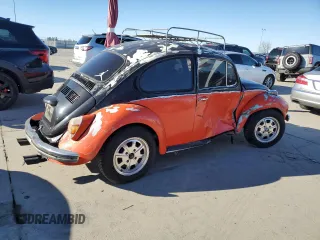 1971 Volkswagen Beetle with VIN 1112883099, listed as a Copart auction lot 87706835 with 8,087 mi miles and Salvage Title. Bid and sale history available at DreamBid. Image 3.