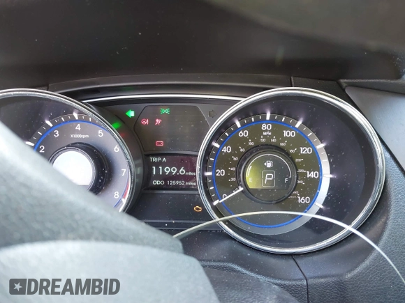 2014 Hyundai Sonata GLS with VIN 5NPEB4AC1EH893404, listed as a IAAI auction lot 41354215 with 125,952 mi miles and . Bid and sale history available at DreamBid. Image 7.