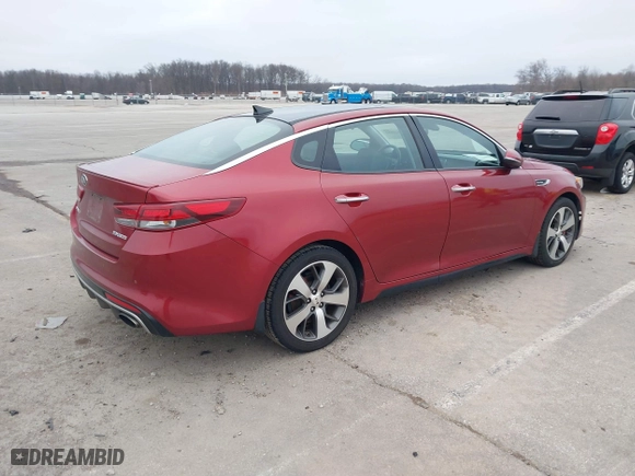 2017 Kia Optima SX with VIN 5XXGW4L24HG141844, listed as a IAAI auction lot 41425880 with 137,056 mi miles. Bid and sale history available at carsss.com. Image 4.