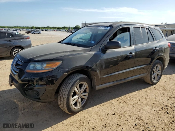 2010 Hyundai Santa Fe GLS with VIN 5NMSG3ABXAH403930, listed as a Copart auction lot 52606675 with 126,670 mi miles and Salvage Title. Bid and sale history available at carsss.com. Image 1.