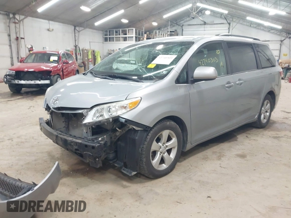 2015 Toyota Sienna LE AAS with VIN 5TDKK3DC9FS622028, listed as a IAAI auction lot 42740303 with 132,529 mi miles and . Bid and sale history available at DreamBid. Image 17.