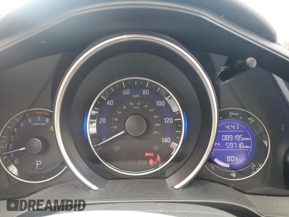 2016 Honda Fit LX z VIN JHMGK5H54GX007846, wystawiony jako Copart lot #57677315 z przebiegiem 89 195 mil mil oraz Szkoda całkowita • Salvage title. Historia ofert i sprzedaży dostępna na DreamBid. Obrazek 9.