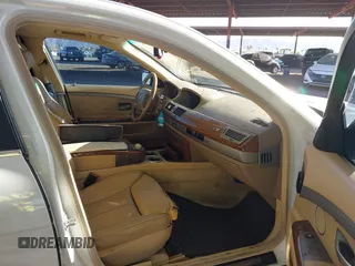 2003 BMW 7 Series 745Li with VIN WBAGN63403DR11506, listed as a IAAI auction lot 41350546 with 193,766 mi miles and . Bid and sale history available at DreamBid. Image 5.