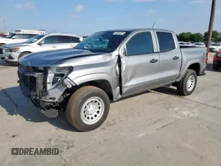 2024 Chevrolet Colorado 2WD Work Truck z VIN 1GCGSBECXR1232006, wystawiony jako Copart lot #59890485 z przebiegiem Nie podano mil oraz Szkoda całkowita • Salvage title. Historia ofert i sprzedaży dostępna na DreamBid. Obrazek 1.