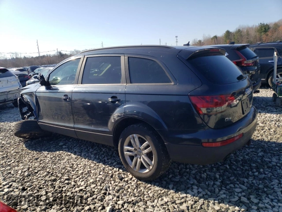 2008 Audi Q7 3.6L with VIN WA1AY74L28D038158, listed as a Copart auction lot 48299625 with 183,817 mi miles and Clean Title. Bid and sale history available at carsss.com. Image 2.