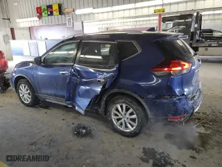 2020 Nissan Rogue SV with VIN JN8AT2MV9LW102271, listed as a Copart auction lot 45492445 with 113,206 mi miles and Salvage Title. Bid and sale history available at carsss.com. Image 2.