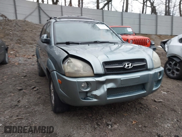 2006 Hyundai Tucson GLS with VIN KM8JN12D76U377059, listed as a IAAI auction lot 41953904 with 92,213 mi miles. Bid and sale history available at carsss.com. Image 14.