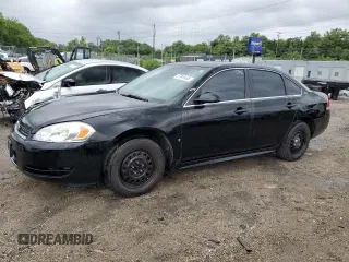 2009 Chevrolet Impala Police Police z VIN 2G1WS57M891283073, wystawiony jako Copart lot #57949485 z przebiegiem 138 978 mil mil oraz Czysty tytuł • Clean title. Historia ofert i sprzedaży dostępna na DreamBid. Obrazek 1.