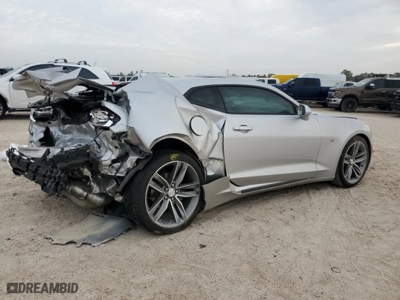 2016 Chevrolet Camaro 1LT with VIN 1G1FB1RXXG0191830, listed as a Copart auction lot 47677045 with 0 mi miles and Salvage Title. Bid and sale history available at carsss.com. Image 3.