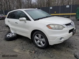 2009 Acura RDX with VIN 5J8TB18249A001714, listed as a Copart auction lot 43387965 with 216,073 mi miles and Salvage Title. Bid and sale history available at carsss.com. Image 4.