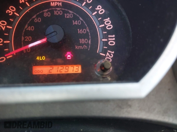 2013 Toyota Tundra 4WD Truck with VIN 5TFDW5F14DX279527, listed as a IAAI auction lot 41594899 with 212,973 mi miles. Bid and sale history available at carsss.com. Image 15.
