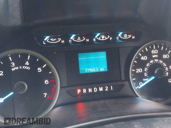 2017 Ford F-150 XL with VIN 1FTEW1CF0HKD26469, listed as a IAAI auction lot 41896006 with 77,960 mi miles and . Bid and sale history available at DreamBid. Image 7.