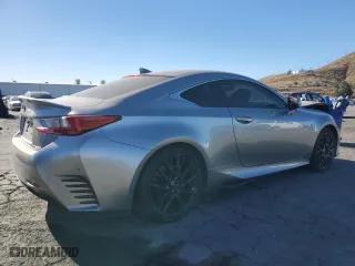 2015 Lexus RC 350 with VIN JTHHE5BC3F5008743, listed as a Copart auction lot 79248364 with 137,648 mi miles and Salvage Title. Bid and sale history available at carsss.com. Image 3.