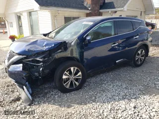 2022 Nissan Murano S with VIN 5N1AZ2AS6NC128301, listed as a Copart auction lot 78303914 with 35,669 mi miles and Salvage Title. Bid and sale history available at carsss.com. Image 1.