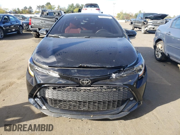 2022 Toyota Corolla Hatchback SE with VIN JTND4MBEXN3180370, listed as a Copart auction lot 74436644 with 57,563 mi miles and Salvage Title. Bid and sale history available at carsss.com. Image 5.