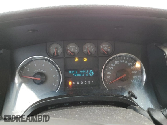2010 Ford F-150 XL with VIN 1FTFW1EV9AFB54028, listed as a Copart auction lot 44244155 with 158,050 mi miles and Salvage Title. Bid and sale history available at carsss.com. Image 9.