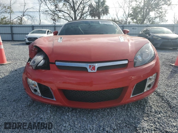2008 Saturn Sky Red Line z VIN 1G8MG35X98Y133707, wystawiony jako Copart lot #86929644 z przebiegiem 16 558 mil mil oraz Szkody całkowita. Historia ofert i sprzedaży dostępna na DreamBid. Obrazek 5.
