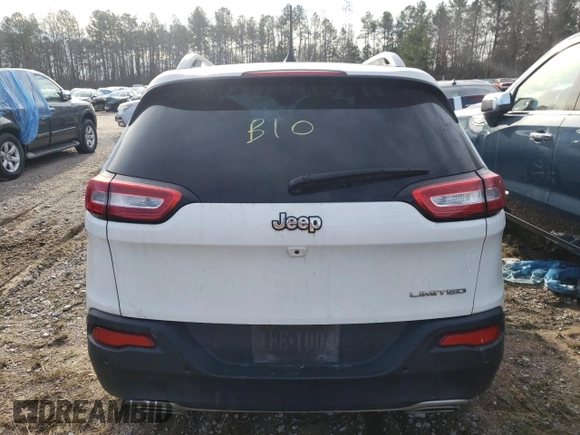 2017 Jeep Cherokee Limited with VIN 1C4PJLDS1HW541639, listed as a Copart auction lot 89288465 with Not Provided miles and Salvage Title. Bid and sale history available at carsss.com. Image 6.