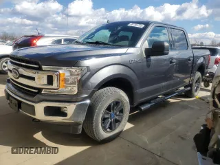 2020 Ford F-150 XL with VIN 1FTEW1E43LFB36565, listed as a Copart auction lot 46785735 with 103,800 mi miles and Salvage title. Bid and sale history available at DreamBid. Image 1.