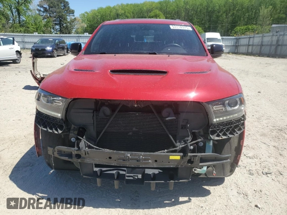 2018 Dodge Durango GT with VIN 1C4RDJDG9JC409204, listed as a Copart auction lot 53118375 with 91,122 mi miles and Salvage Title. Bid and sale history available at DreamBid. Image 5.