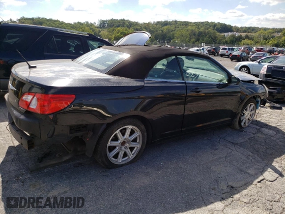 2008 Chrysler Sebring Touring with VIN 1C3LC55R88N236634, listed as a Copart auction lot 74224924 with 109,725 mi miles and Salvage title. Bid and sale history available at DreamBid. Image 3.